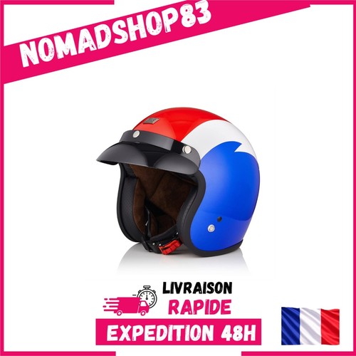 Casque moto jet - casque,