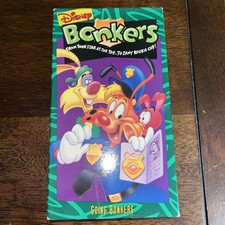 Walt Disney Home Video Bonkers- Going Bonkers VHS Cassette tape Bobcat 2863
