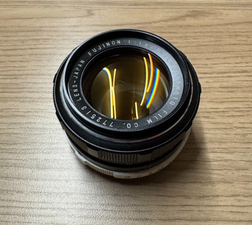 Objectif fujinon 50mm - f1.4,