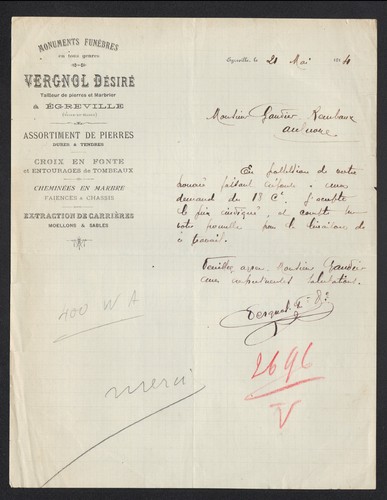 Egreville tailleur de - egreville, (77)