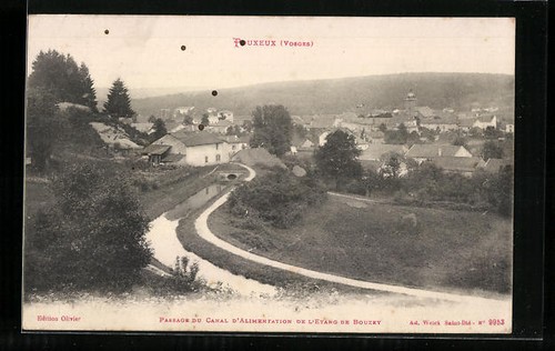 Cpa pouxeux passage canal - pouxeux,, du