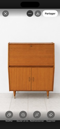 Meuble secrétaire - , de