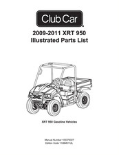 Club Car XRT 950 2009-2011 Parts Catalogue