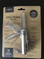 couteau survie 11 en 1 Outil Multifonctions