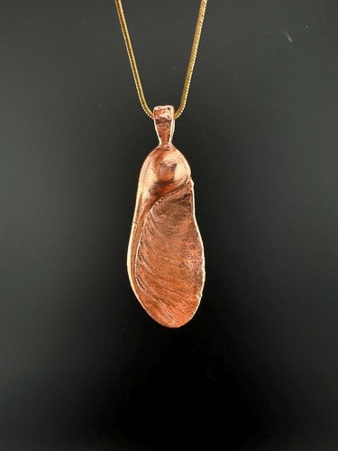 Collier feuille naturelle