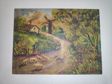 JOLIE PEINTURE SUR PANNEAUX