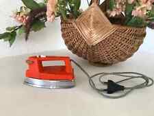 24⚜️ Antique Toy Genuine Iron Child Jolux Calor Orange Vintage Fct