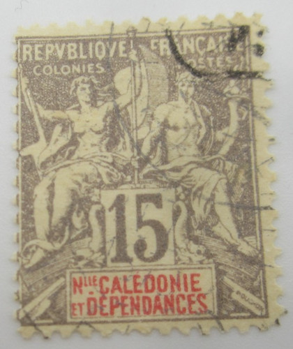 Nouvelle caledonie timbre - timbre, n°