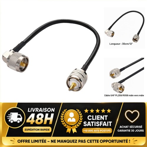 Câble coaxial rg58 - câble,