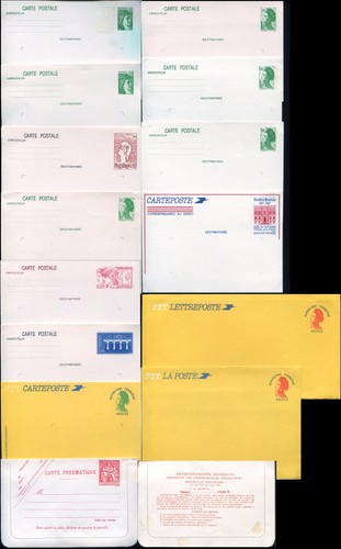 France entiers postaux - 14, postaux"