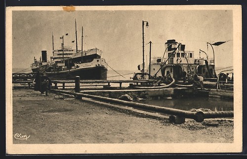 Cpa berre étang port de - cpa,