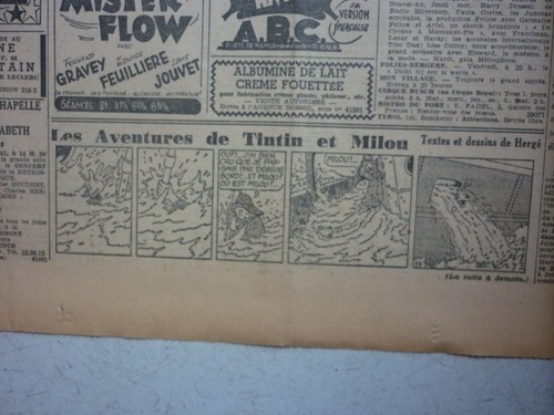 Tintin journal soir - tintin, num