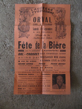 "624.6" AFFICHE  "AUBERGE