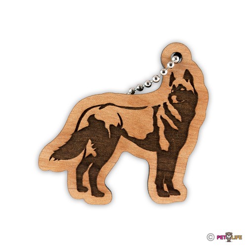 Husky keychain key chain - keychain,