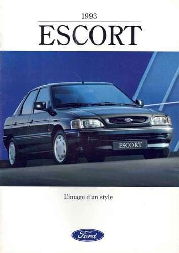 Catalogue brochure ford escort - catalogue,