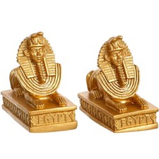  2 Pcs Statue Egyptienne
