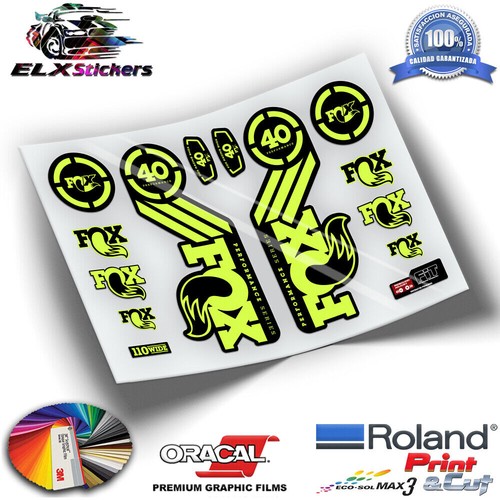 Fox wp59 autocollants - 40,