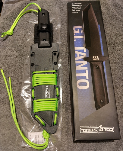 New cold steel tanto - new,