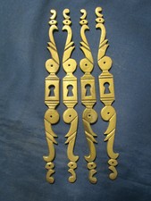 4 entrées de serrure laiton