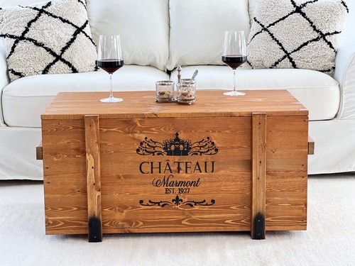 Coffre table basse - coffre,