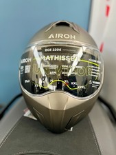 MTH291 Airoh MATHISSE II Bronze Matt Reversible Road Flip Up Helmet Size XL