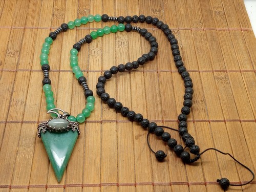 Adventurine tip labradorite - +,