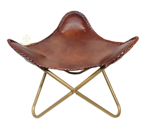 Pouf cuir cadre - pouf, en