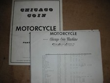 borne d'arcade jeu mécanique: MOTOR CYCLE