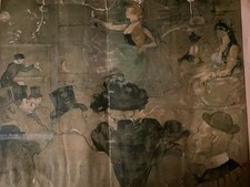 Henri de Toulouse-Lautrec Le Danse De La Goulue Lithograph Louvre Museum Rare