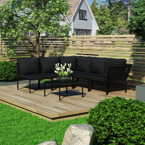 Salon jardin avec coussins - de,