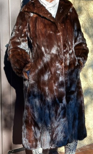 Manteau fourrure vison - fourrure,