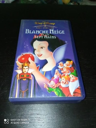 Cassette vhs walt disney - cassette,