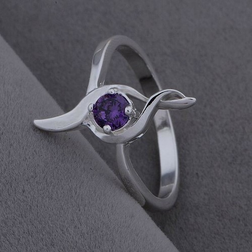 Bague argent amethyst helix - bague, "amethyst