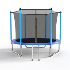 8FT Blue Outdoor Trampoline