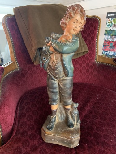 Sculpture enfant les chats - les,