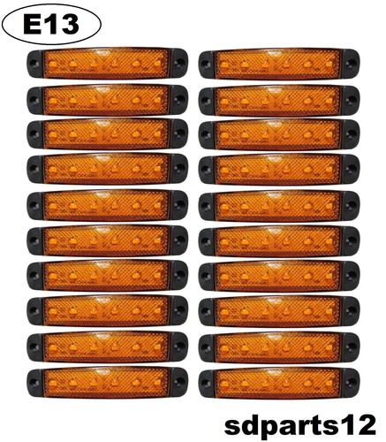24v volts orange led - 20,