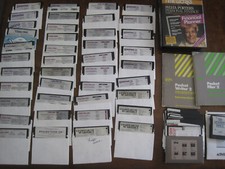 Vintage lot floppy Disks/software for Commodore 64/128 C-64 Lodestar