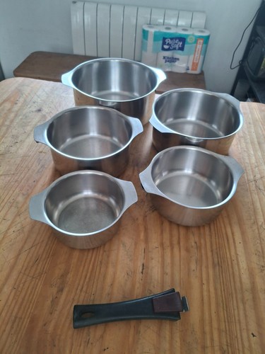 Casseroles inox 10 - 5, 18-10