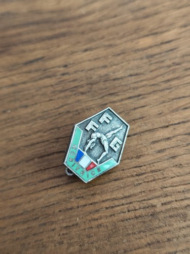 Insigne émaillée vintage - insigne,