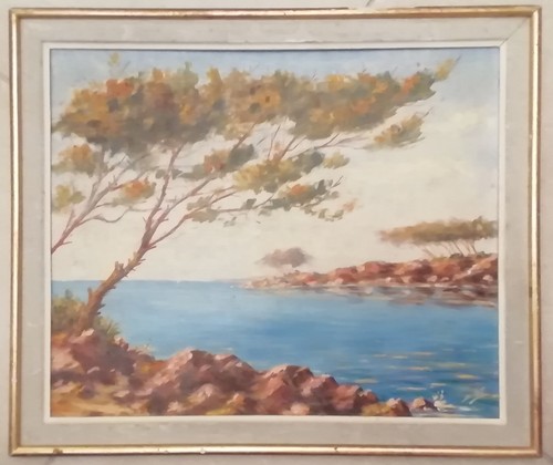 Tableau peinture huile - tableau, à