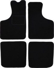 Tapis de sol en velours noir