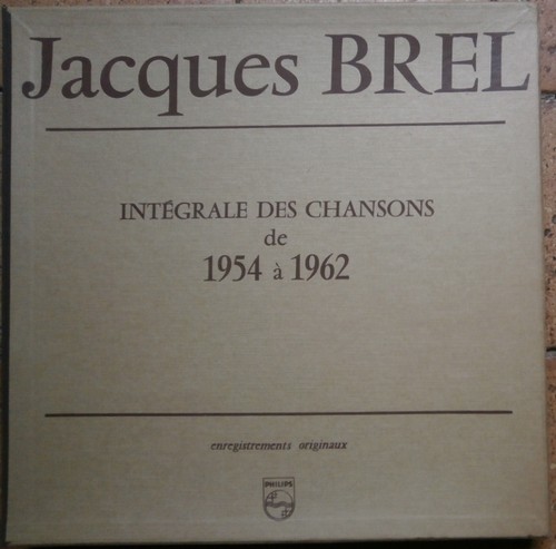 Jacques brel integrale - -,
