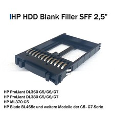 HP PROLIANT G5 G6 G7 HDD 2,5"