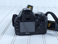 Nikon D60 Black 10.2MP Digital SLR Camera WARRANTY