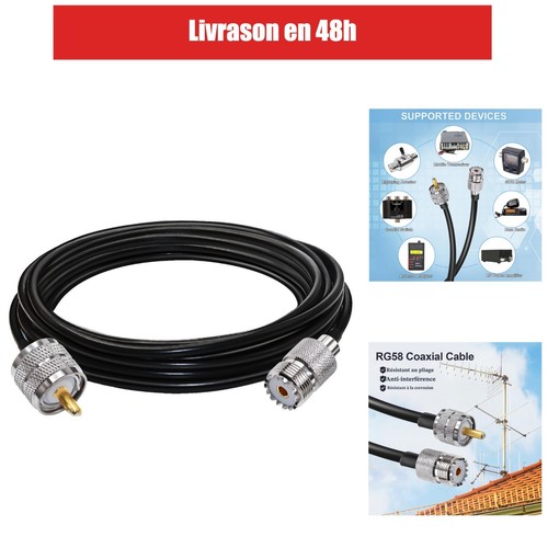 Tuolnk câble coaxial so239 - câble,