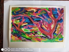 pierre Lacroux (1909- 1993) Gouache sur papier 24 x 32 cm - datée 1981 - (321)