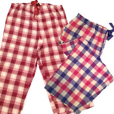 YOURS 2 Pk Check PJ Pyjama Pant Bottoms Size 14/16 18/20 22/24 26/28 30/32 34/36
