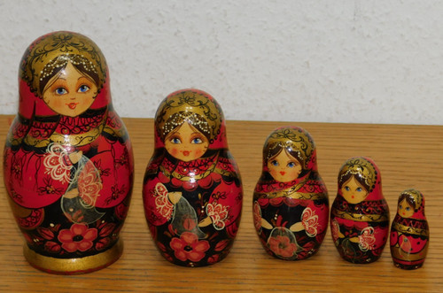 Vintage mini poupee russes - vintage, 5