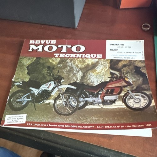 Revue moto technique yamaha - moto, sr