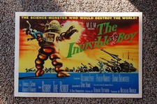 The Invisible Boy Lobby Card Movie Poster Robby the Robot